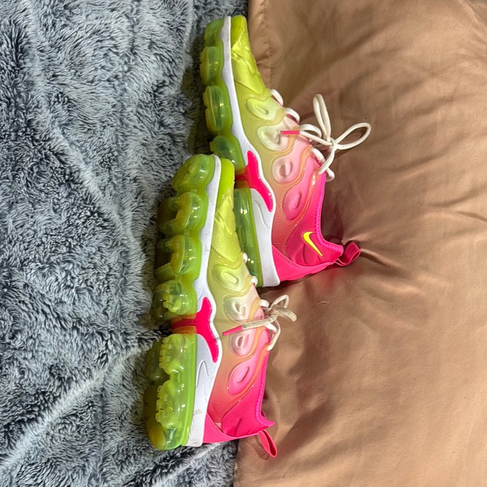 Nike Women's Athletic Shoes - Pink and Lime